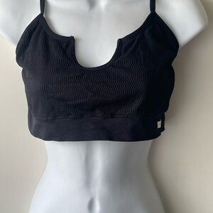 COPY - Tahari Black Scoop Neck Bralette